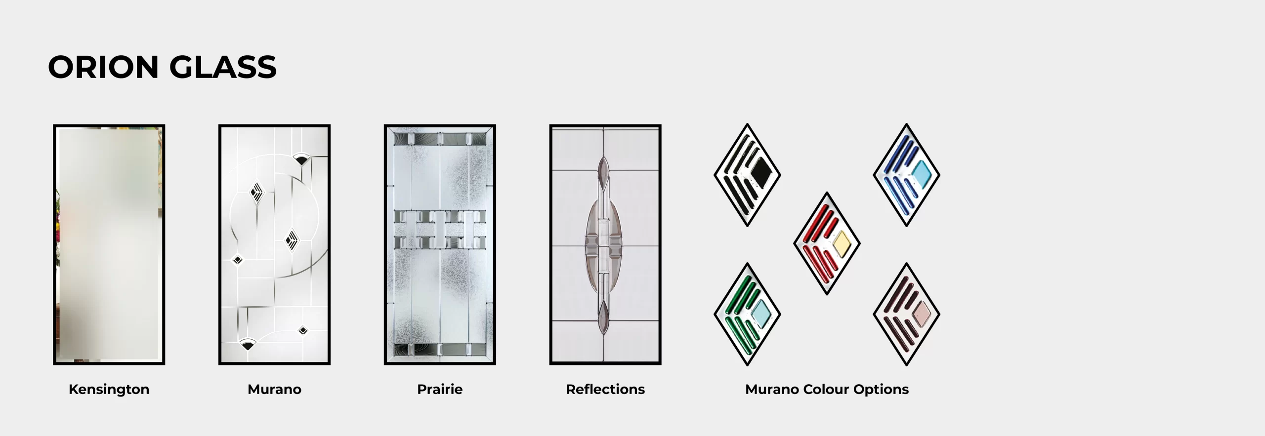 Orion Glass Samples