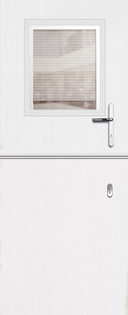 Mercury Stable Back Door White Blind