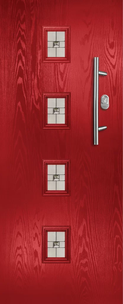 Corvus 4 Centre Flush Red Maze